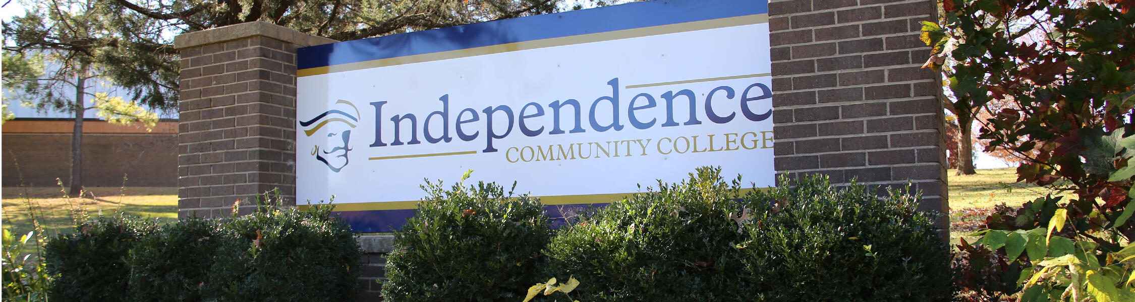 Independence community college sign