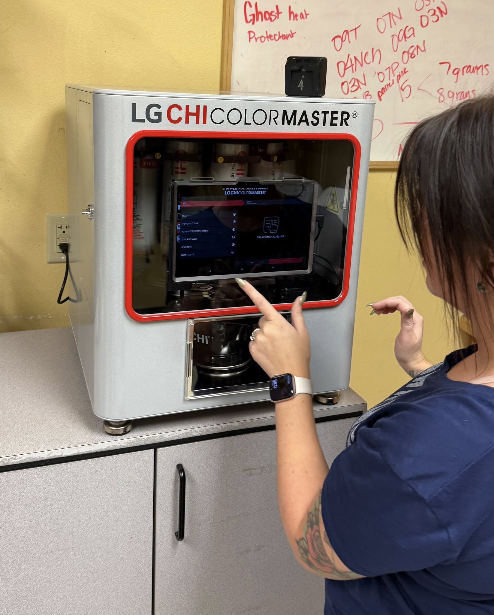 chi color master machine